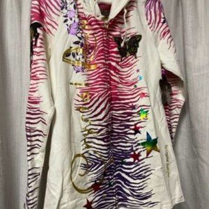 ⚠️ISO!⚠️ Vintage White Rhinestone Crystal Rock jacket (Not my pictures!!)